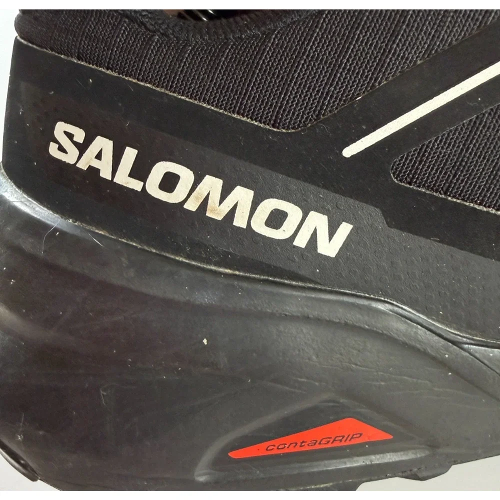 Salomon Speedcross Peak Men's 12 Black Trail Running Hiking Shoes 475145